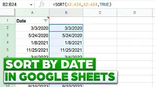 How To Sort By Date In Google Sheets | Classical Finance