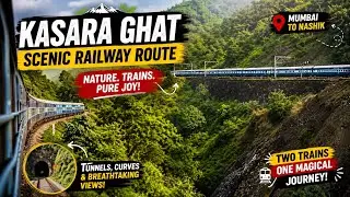 Beautiful Scenes Of Kasara Ghat Mountain Railway