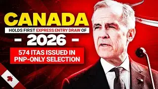 Canada Holds First Express Entry Draw of 2026 | 574 ITAs Issued in PNP-Only Selection