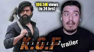 Трейлер KGF Chapter 2 | Реакция Яша (самые просматриваемые трейлеры индийских фильмов)