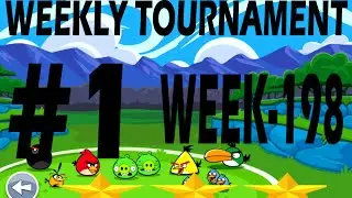 Angry Birds Friends-Weekly Tournament {Week-198} Level-1 High Score Strategy
