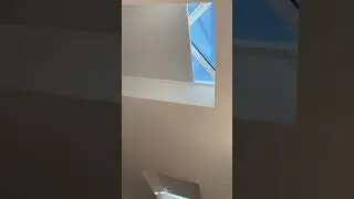 Motorised pleated roof lantern