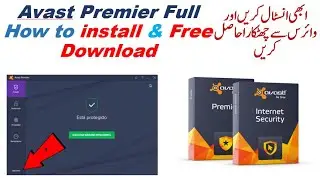 Avast Premier Antivirus 2020 With license file | installation & Activation | Free Download