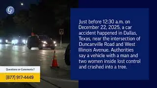 Billy Johnson Killed, 2 Injured in Car Accident on Duncanville Road in Dallas, TX