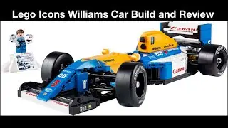 Lego Icons Set 10353 Nigel Mansell Williams F1 Car Build and Review