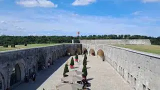 Op dak van de citadel