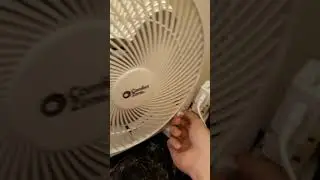 Comfort Zone 9 inch box fan startup noise after some use