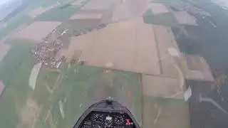 Glider aerobatic training on ASK21