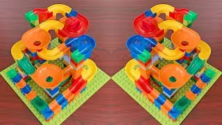 relaxing satisfying with compilation marble run race video 