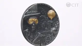 SOLD-OUT AT THE MINT: 3oz Silver Steampunk Coin