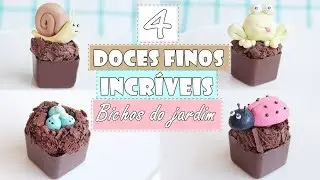 4 DOCES INCRÍVEIS INFANTIS - TEMA JARDIM - Tiago Mauro