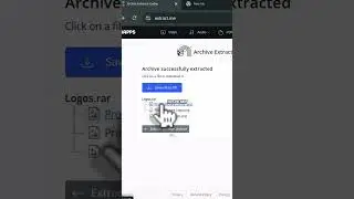 Extract & Decompress Any File for Free, No Software! #shorts #extract #winrar