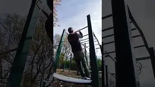 Two Middle Finger Grip Strength Pull ups