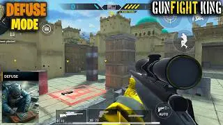 Gunfight King Defuse Mode - Android Gameplay