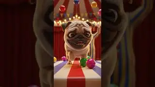 Cutedog Becomes Circus Pro! Unicycle + 3-Ball Watch This Amazing Trick #dogs #circus #unicycle