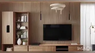 Smart TV Unit Wall Design | Modern Living Room Inspiration