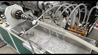 Extrusion Line For Spiral PVC Pipe Hose PVC Suction Pipe Making Machine