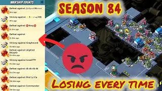 Hard time at 4-ER 🥵 Warship season-84 | Boom Beach