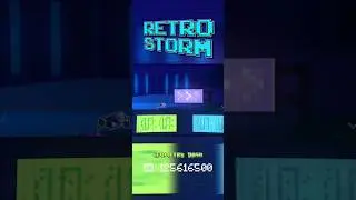 ID: 125616500 | Retro Storm - by GenaMorphosis | Geometry Dash #gd #geometrydash #synthwave