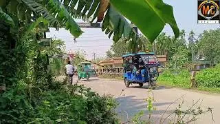 Stupid people crossing rail gate
