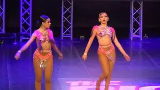 D&uacute;o Femenino Juvenil Amateur, Sofia y Valentina en competencia THE BIG DANCE CUP 2025 Cali.