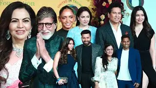 Rohit, Hardik, Smriti, Harmanpreet, Sachin, Sara, Amitabh at Ambani United In Triumph 2026