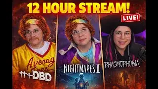 12 HOUR SPOOKY CELEBRATION 🎉💀 | 200 Follower Milestone Stream! Costumes, G (Part 1/2)