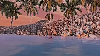 Black Demon, Cyborg Siblings Spread New Cyborg Era in Ancient World ULTIMATE EPIC BATTLE SIMULATOR 2