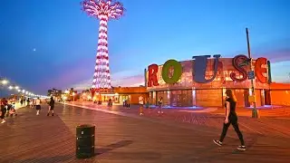 Brooklyn, Coney Island Boardwalk - Reopening NYC