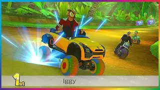 Я добавил своих друзей в Mario Kart 8 и устроил гонки друг с другом.