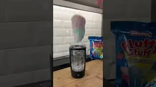 Cotton candy protein shake 💪 #shorts