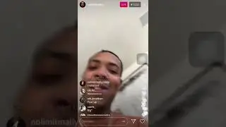 G HERBO FLEXIN IN LA ON INSTAGRAM LIVE