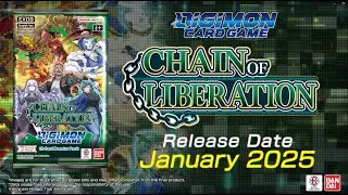 DIGIMON CARD GAME Extra Booster CHAIN OF LIBERATION [EX08] Promotion Video