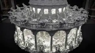All Things Fall    3D printed zoetrope by Mat Collishaw