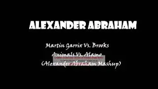 Martin Garrix Animals Vs  Alamo (Alexander Abraham Mashup)