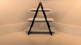 YHOSSEUN 3 Tier Serving Tray, Porcelain Tiered Tray Stand, 10+12+14 Inch Serving Platters and Trays