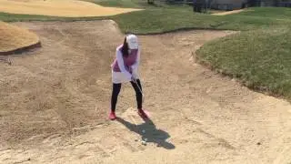 Bunker Play - Chest to the Ball | Courtney Mahon Golf
