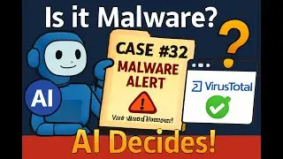 Is it Malware? AI Assistant Investigates , Opens & Closes Elastic SIEM Case! Automated IR demo