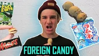 AMERICAN TRYING FOREIGN CANDY!