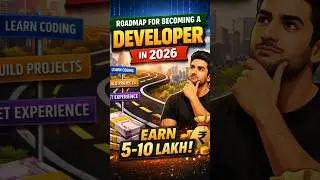 Software Developer Roadmap 2026 🚀 | From Beginner to Job in 6 months
