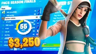 HOW I CAME 3RD IN FNCS GRAND FINALS AND WON $3250USD