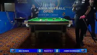 Ben Nunan VS James Georgiadis | Race 7 - 8 Ball Oceania Heyball Open .