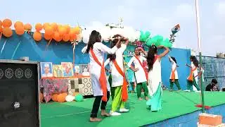 performing a Dance on 15th August #15august #yashpublicschool #amroha