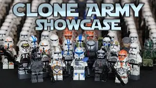 LEGO Star Wars: The Clone Wars Fort Anaxes Clone Army Showcase