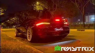 McLaren 720 S w/ ARMYTRIX Full Valvetronic Exhaust System | loud revs