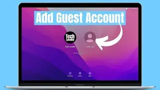 Как создать гостевую учетную запись на MacBook