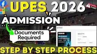 UPES Dehradun 2026 Admission Started   How To Fill UPES Dehradun 2026 Application Form