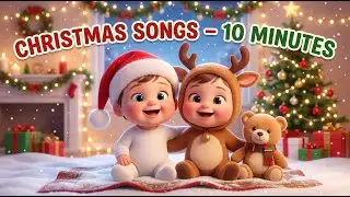 Christmas Songs for Kids 🎄 10 minut Compilation | Jingle Bells, Deck the Halls | Lulo Kids