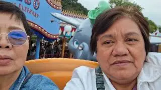 at the Flying Elephant Rides in Hong Kong Disneyland 2026