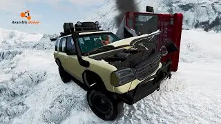 Cars vs Cliff Roads #112 | BeamNg Drive | GM BeamNg
